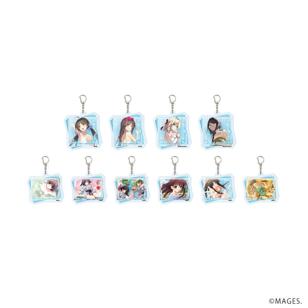 『メモリーズオフシリーズ』アクリルキーホルダー04/コンプリートセット(全10種)(公式&描き下ろしイラスト)